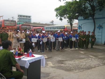 Toàn cảnh các  đơn vị tham gia chương trình